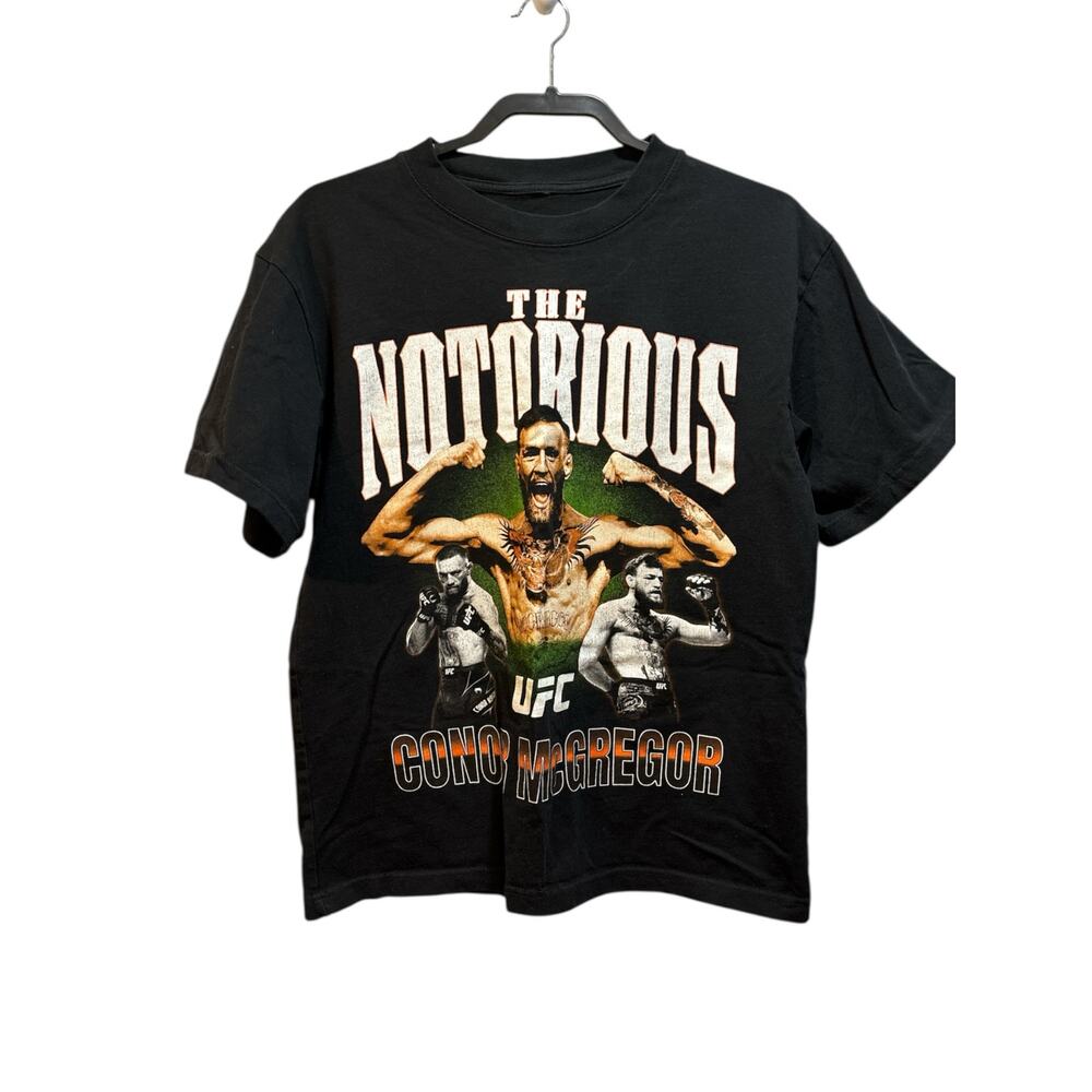 Conor McGregor The Notorious UFC black t shirt size small